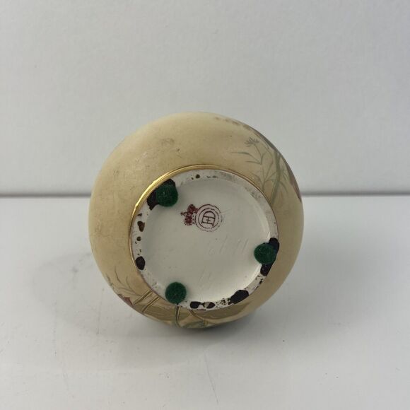 Vintage Petite Carafe Pitcher Florals Stamped ED Germany Austria - Picture 5 of 5